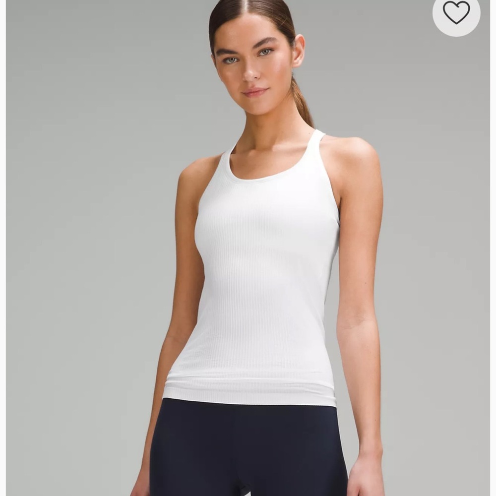 Lululemon- White tank top